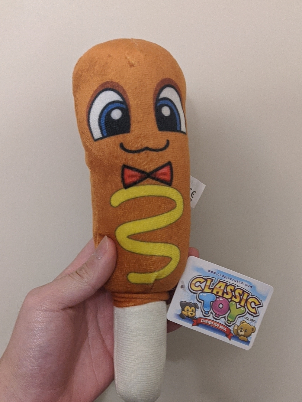 Corn Dog Plush (New With Tag)